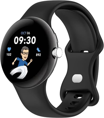Oppo Watch Free Kordon, Silicone Sport Band (Oppo Watch Free ile Uyumlu Kordon, Akıllı Saat Kayışı)
