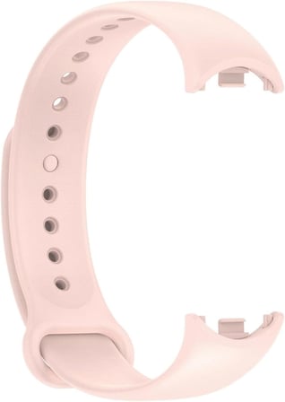 Xiaomi Mi Band 8 için Silikon Kordon Pudra [Mi Band 8 ile Uyumlu Kordon - Pudra]