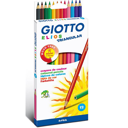 Giotto 275800 Elıps 12 Renk Kuru Boya