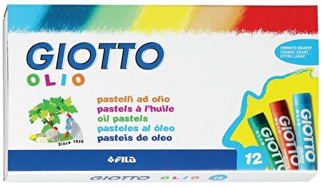 GIOTTO PASTEL BOYA YAĞLI OLIO 12 LI 293000