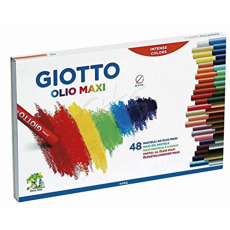 Giotto Olio - Yağlı Pastel (Silindir) 48 Renk