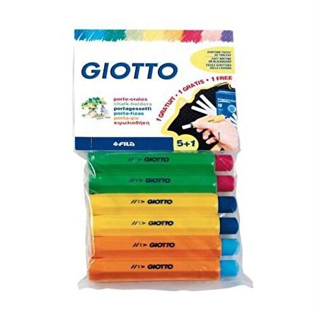 Giotto Tebeşir Tutacağı Askılı 6'Lı Poşet 692300