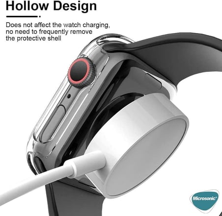 Apple Watch Ultra için Kılıf Clear Premium Slim WatchBand Şeffaf [Watch Ultra ile Uyumlu Kılıf - Şeffaf]