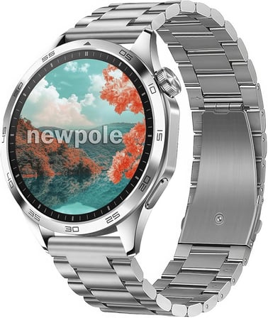 Huawei Watch GT5 Pro 46mm/GT5 46MM/ GT4 46mm/GT4 Pro 46mm/GT3 46mm/GT3 Pro 46mm/GT2 46mm/GT2 Pro 46mm için Kordon Paslanmaz Çelik Kordon Kordon Kopma Karşıtı 22mm Kordon