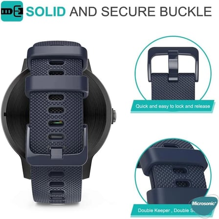Huawei Watch GT4 41mm Kordon, Silicone Sport Band Hardal (Huawei Watch GT4 41mm ile Uyumlu Kordon, Akıllı Saat Kayışı)