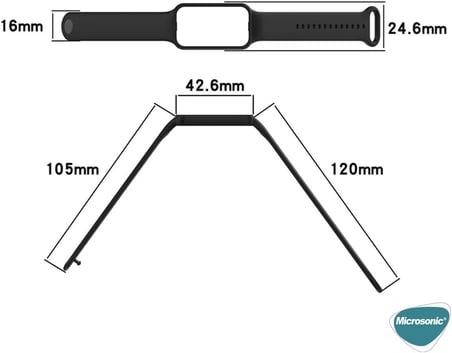 Amazfit Band 7 Silikon Kordon Lila