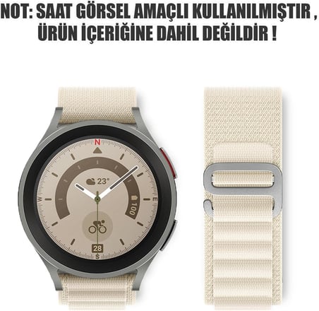 Huawei Watch GT2 Pro Kordon Alpine Loop Bej