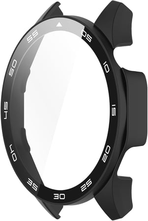 Huawei Watch GT4 46mm İçin Watch Ekran Koruyucu Kırılmaz Cam ve Tam Kaplayan Watch Kasa Koruyucu Kılıf Yüksek Hassasiyetli Kılıf Huawei Watch GT4 46mm ile Uyumludur