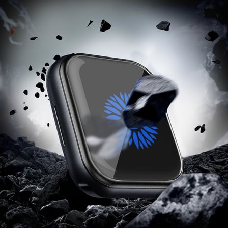 [Seri 9 8 7 45mm Plastik Çerçeve] Watch Ekran Koruyucu Kırılmaz Cam Yüksek Hassasiyetli Tam Kaplayan Apple Watch 9 8 7 ile Uyumlu