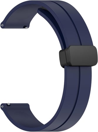 Huawei Watch Ultimate 2 için Kordon Ribbon Line Lacivert [Watch Ultimate 2 ile Uyumlu Kordon - Lacivert]