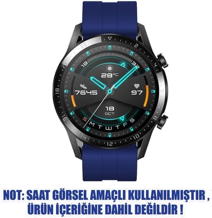Xiaomi Watch 5 için Kordon, Silicone RapidBands Lacivert [Watch 5 ile Uyumlu Kordon - Lacivert]