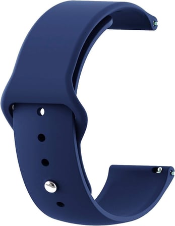 Xiaomi Watch 5 için Silicone Sport Band Lacivert [Watch 5 ile Uyumlu Kordon - Lacivert]