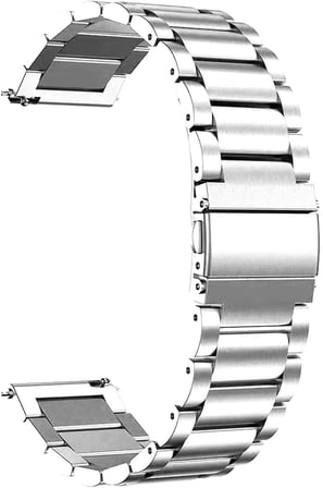 Xiaomi Watch 5 için Metal Stainless Steel Kordon Gümüş [Watch 5 ile Uyumlu Kordon - Gümüş]