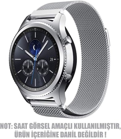 Xiaomi Watch 5 Milanese Loop için Kordon Gümüş [Watch 5 ile Uyumlu Kordon - Gümüş]