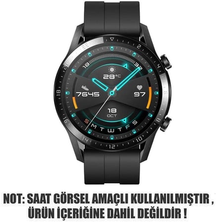 Xiaomi Watch 5 için Kordon, Silicone RapidBands Siyah [Watch 5 ile Uyumlu Kordon - Siyah]
