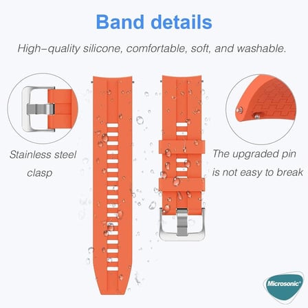 Xiaomi Watch 5 için Kordon, Silicone RapidBands Siyah [Watch 5 ile Uyumlu Kordon - Siyah]