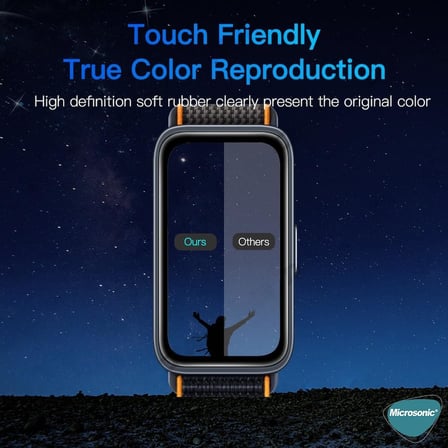 Honor Band 10 Tam Kaplayan Nano Cam Ekran Koruyucu Siyah [Honor Band 10 ile Uyumlu Ekran Koruyucu - Siyah]