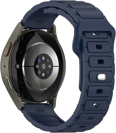 Huawei GT2 46mm ile Uyumlu CNS KRD-132 22mm Silikon Kordon Strap Kayış - Beyaz