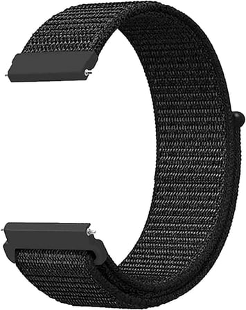 Huawei Watch GT5 Pro 42mm Hasırlı Kordon Woven Sport Loop (Huawei Watch GT5 Pro 42mm ile Uyumlu Kordon, Akıllı Saat Kayışı)