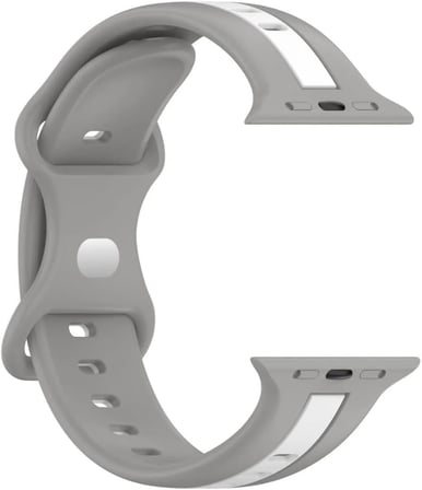Kordon Dual Renkli Kopma Karşıtı Kordon Spor Rahatsız Etmeyen Watch Ultra 2/1 9 8 SE 7 6 5 4 3 2 1 ile Uyumlu Kordon