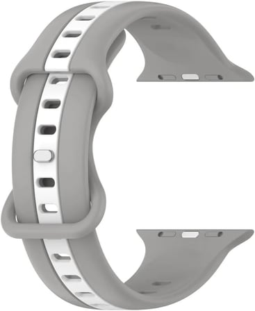 Kordon Dual Renkli Kopma Karşıtı Kordon Spor Rahatsız Etmeyen Watch Ultra 2/1 9 8 SE 7 6 5 4 3 2 1 ile Uyumlu Kordon