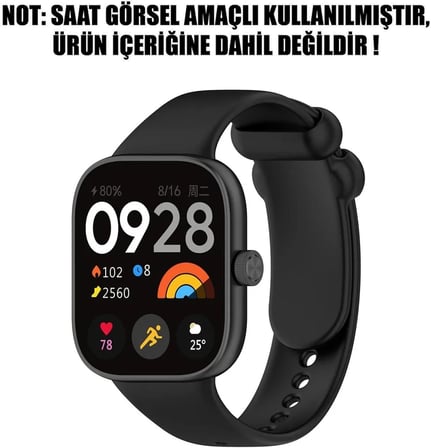 Xiaomi Mi Band 8 Pro Kordon Silicone Sport Band (Xiaomi Mi Band 8 Pro ile Uyumlu Kordon, Akıllı Saat Kayışı)