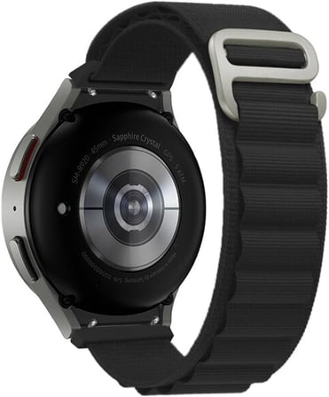 Amazfit Active için Kordon Alpine Loop Siyah [Active ile Uyumlu Kordon - Siyah]