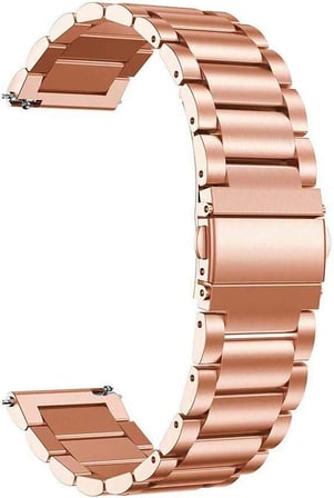 Garmin Venu 3 Metal Stainless Steel Kordon (Garmin Venu 3 ile Uyumlu Kordon, Akıllı Saat Kayışı)
