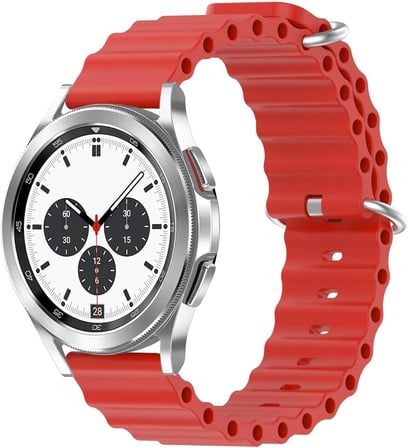 Huawei Watch GT4 46mm için Kordon Ocean Band [Watch GT4 46mm ile Uyumlu Kordon - Kırmızı]