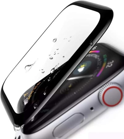 Apple Watch Series 49mm Akıllı Saat için Ekranı Tam Kaplayan Nano Esnek Cam Ekran Koruyucu