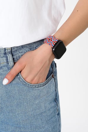 Anatolia Black 38-40-41 mm Smart Watch Braided Band