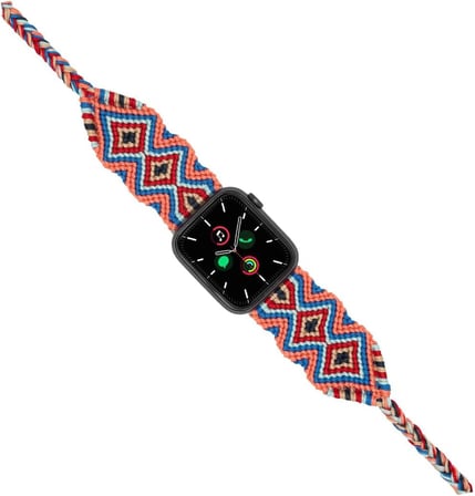 Anatolia Black 42-44-45-49 mm Smart Watch Braided Band