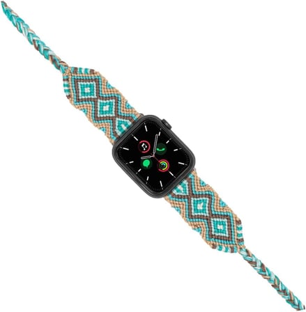 Charm Black 38-40-41 mm Apple Watch Braided Band