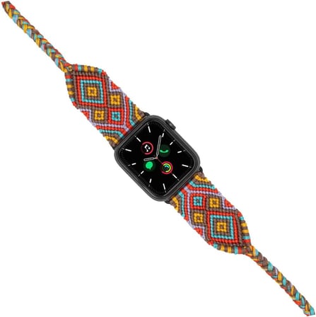 Etnich Silver 42-44-45-49 mm Smart Watch Braided Band