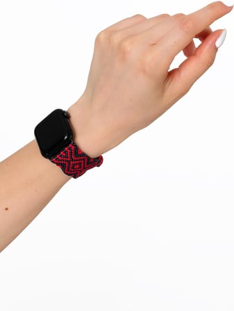 Natural Black 38-40-41 mm Smart Watch Braided Band