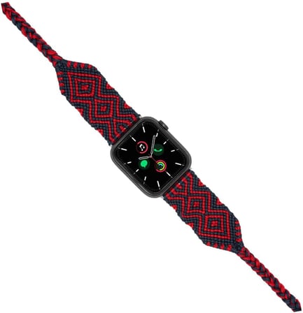 Natural Black 42-44-45-49 mm Smart Watch Braided Band