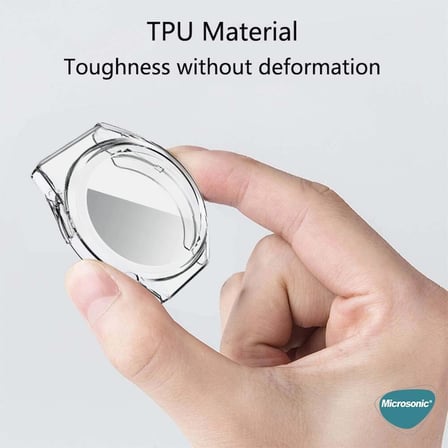 Huawei Watch GT 3 SE için Kılıf 360 Full Round Soft Silicone Şeffaf [Watch GT 3 SE ile Uyumlu Kılıf - Şeffaf]