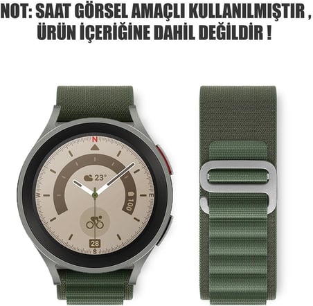 Amazfit GTS 2 Kordon Alpine Loop Yeşil