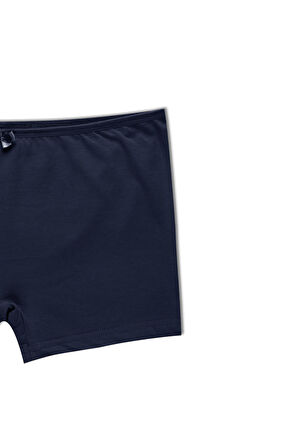 HNX 3'lü  Pamuklu Düz Renk Kadın Tayt Şort