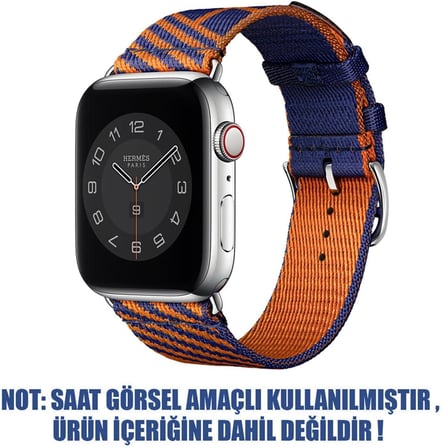 Apple Watch 6 44mm için Kordon Jumping Single Tour Mavi