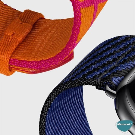 Apple Watch 6 44mm için Kordon Jumping Single Tour Mavi