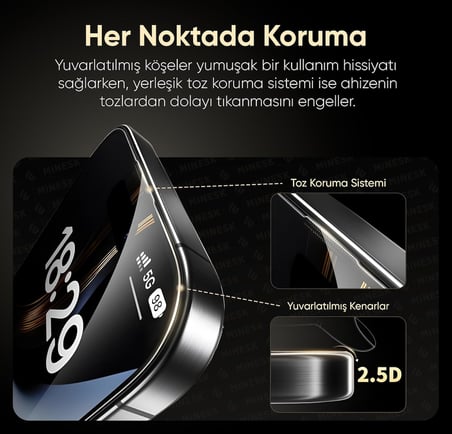 Ultra GLASS - 2 ADET - iPhone 17 Pro Max için Kusursuz Hizalama ve Kolay Kurulum Gerçek 9H Temperli Cam Ekran Koruyucu Kırılmaz Cam (17 PRO MAX)