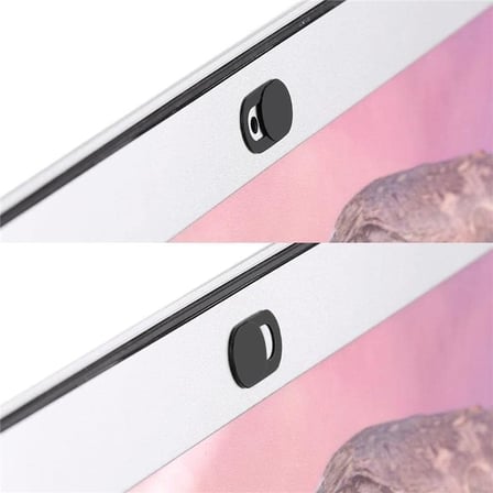 Laptop Tablet Kamera Webcam Kapatıcı Örtücü Sürgülü Kapak 3'lü Siyah