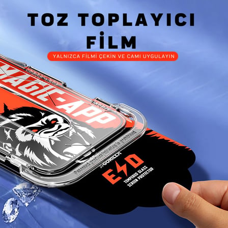 Klasse X-Gorilla iPhone 14 Pro Ekran Koruyucu Cam | 9H Kırılmaz Tam Kaplama, Tozsuz Uygulama ve Kırılmaz & Çizilmez (Şeffaf & Hayalet Seçenekleri)