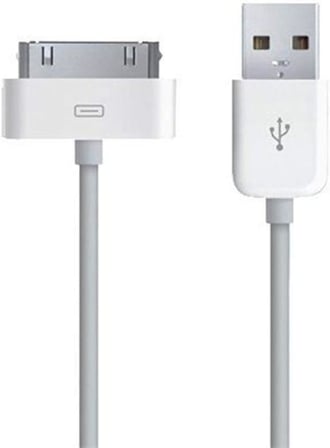 iPhone 4/S Hızlı Data ve Şarj&Şarj Kablosu, Beyaz