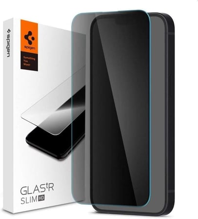 iPhone 17e / 16e / 14 / 13 Pro / 13 ile Uyumlu Cam Ekran Koruyucu GLAS.tR Slim HD Privacy Hayalet - AGL03393 ( TR Garantili)
