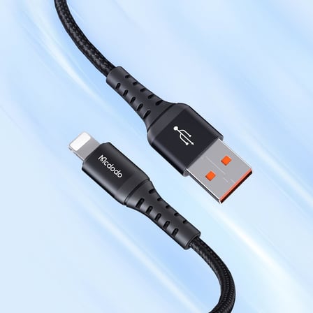 CA-2261 İphone Hızlı Data-Şarj Kablo 3A 1Mt - Siyah