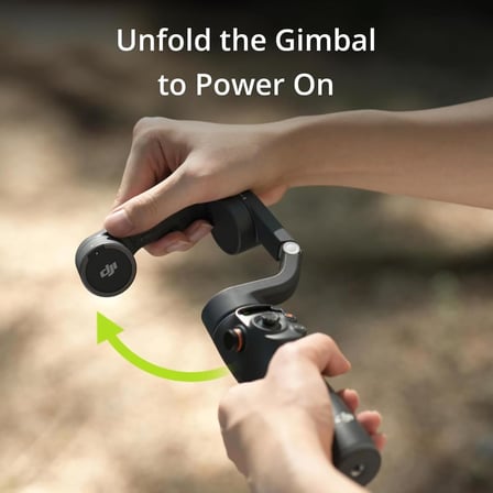 Osmo Mobile 6 - Akıllı Telefon Gimbal Sabitleyici, Dahili Uzatma Çubuğu, Taşınabilir ve Katlanabilir, ShotGuides özellikli Android ve iPhone Gimbal, Vlogging Sabitleyici