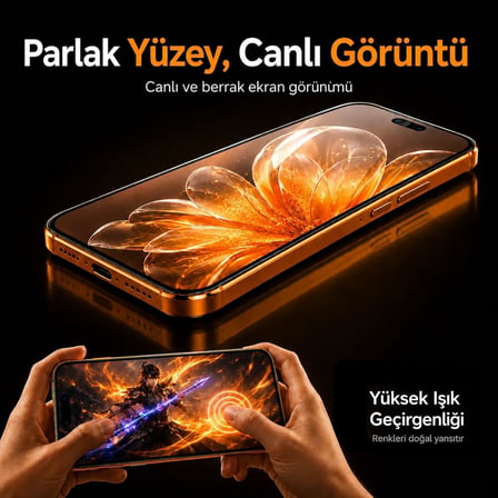 Xiaomi 17T Pro İle Uyumlu Ekran Koruyucu 9H Temperli Kırılmaz Esnek Nano Cam, Çizilmeye Dayanıklı Koruma, HD Şeffaf