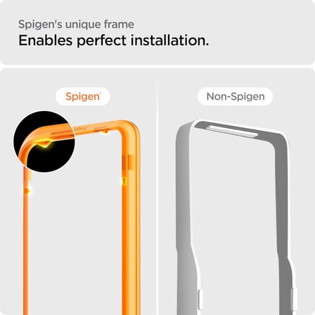 iPhone 14 Pro ile Uyumlu Ekran Koruyucu Cam Kolay Kurulum Glas.tR AlignMaster (2 Adet) Black - AGL05216